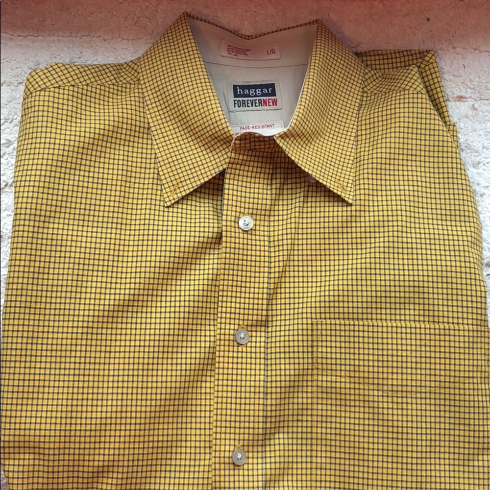 Haggar FOREVER NEW long-sleeved button down